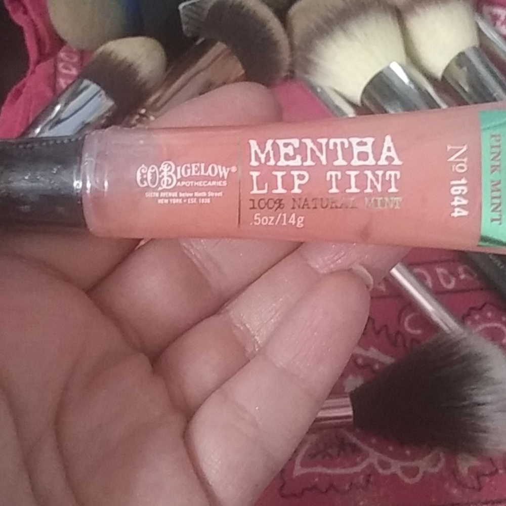 C.o bigelow mentha lip tint in pink mint